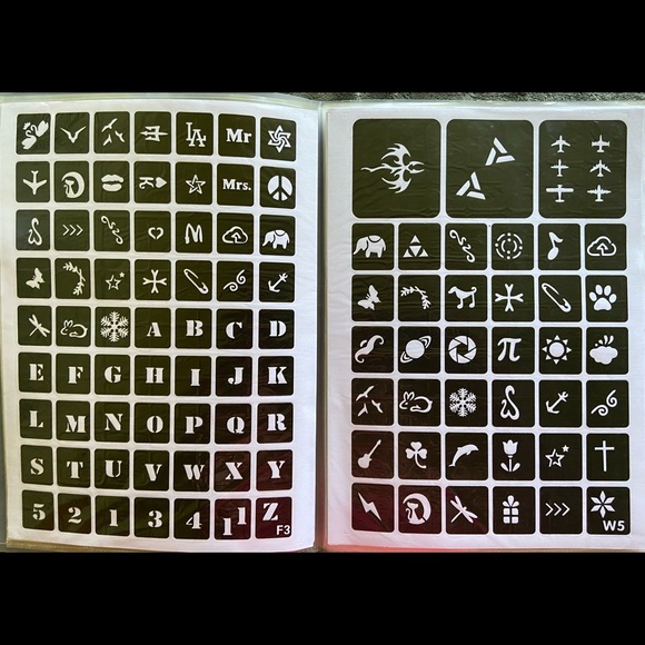 Fun home sparkle tattoos/kit - Picture 4 of 10